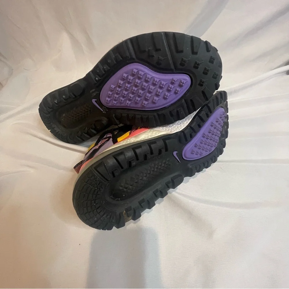 Nike Air Max 270 Bowfin Black Atomic Violet Amarillo Size 9.5 - Picture 5 of 10